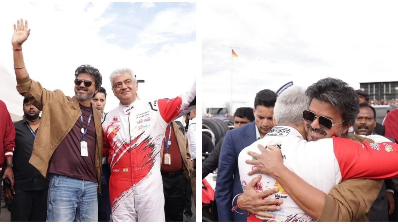 Vijay-Ajith’s Viral UK Moment: Fans Forget Rivalry As Two Superstars Unite