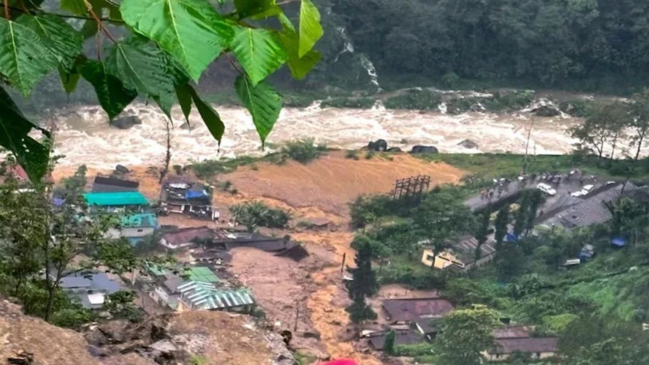 Sikkim Landslide Shock: Over 30 Houses Affected as Massive Debris Flow Sweeps Rimbi Village