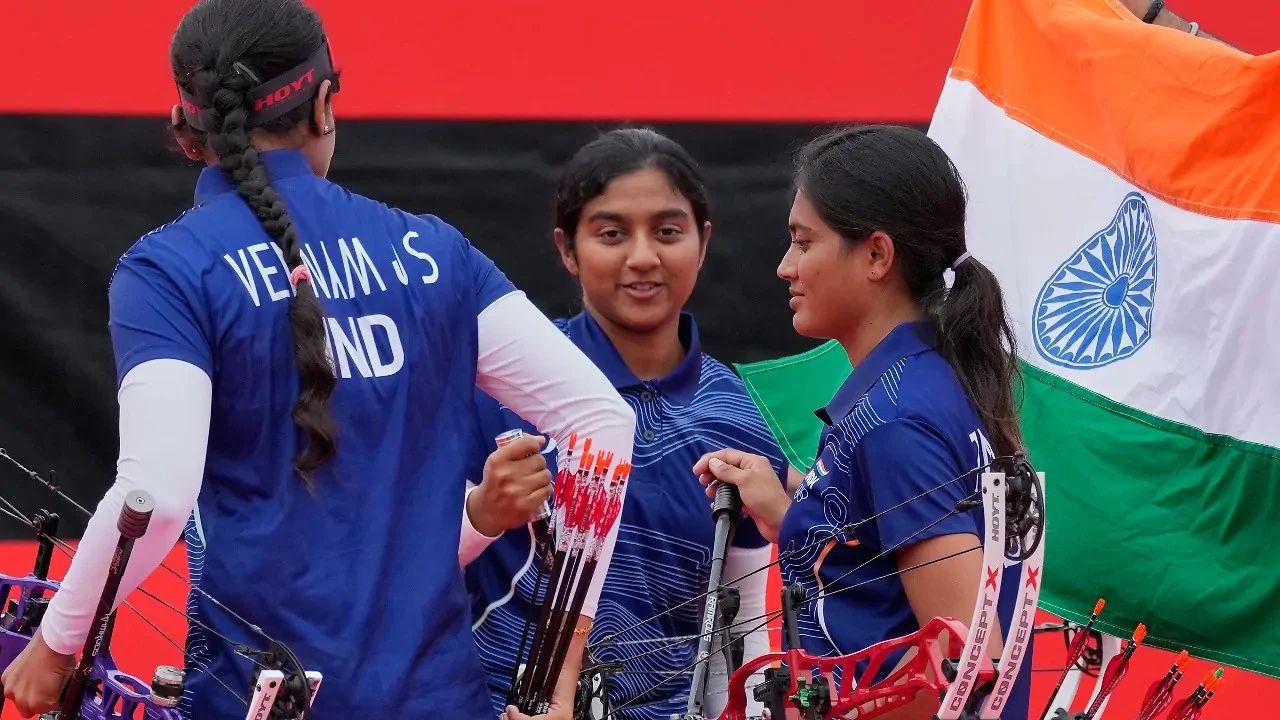 Historic Gold for India! Compound Archery Team Overcomes China in Asian Games Final