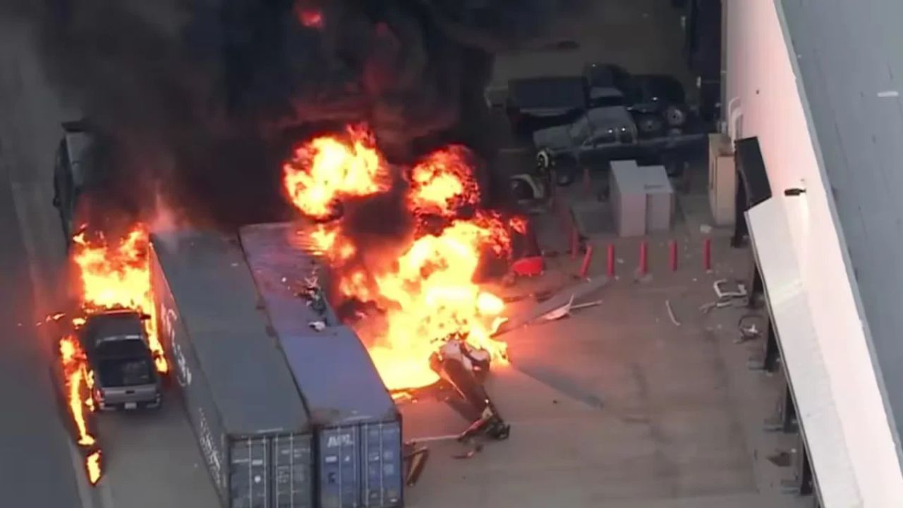 Covering A Crash, Then Disaster Struck: NBC NewsChopper 4 Crashes In Los Angeles, 3 Killed