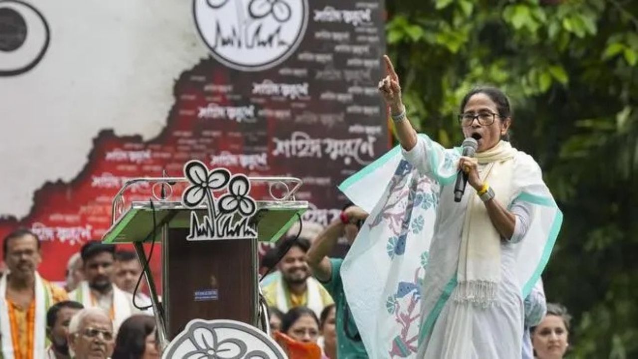 TMC’s Jora Phool Symbol Frozen! Mamata Camp Rejects EC Move, Rebel Side Welcomes Decision