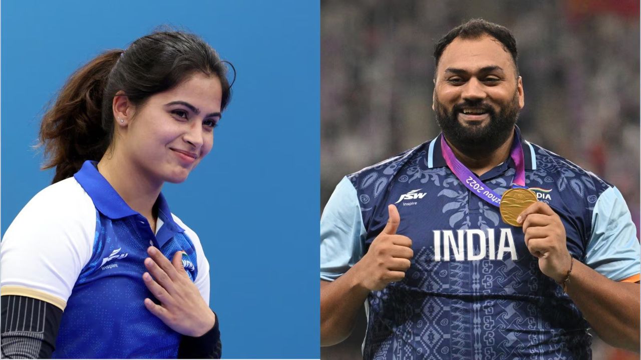 Manu Bhaker-Tajinderpal Toor’s Proud Moment: Duo Named India’s Asian Games Flag-Bearers