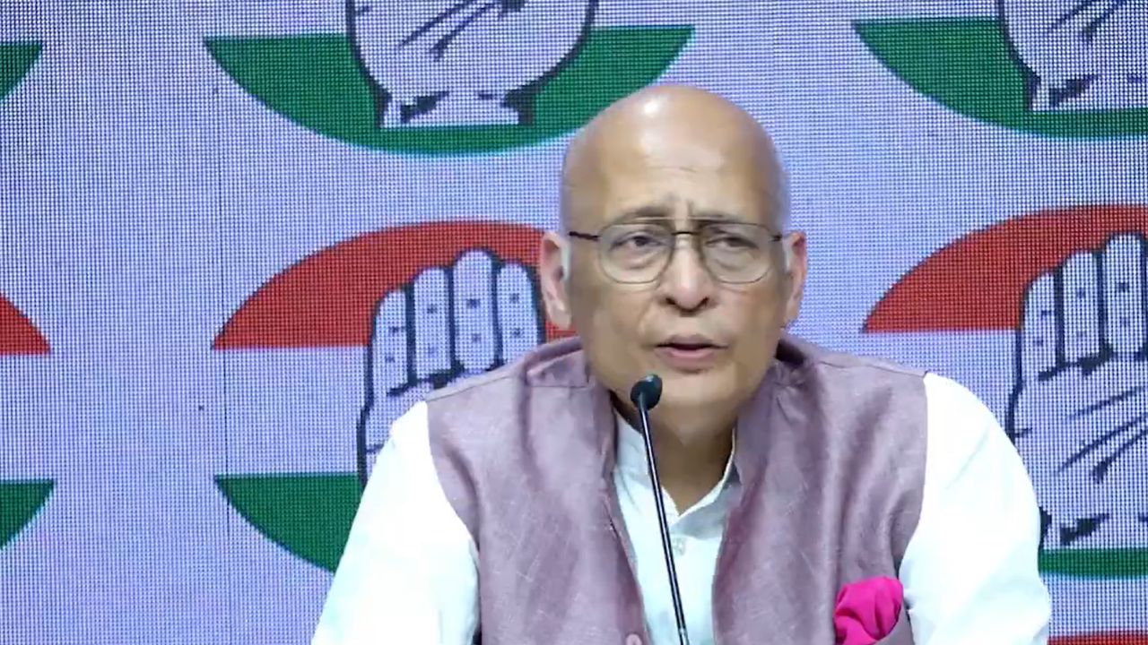 Abhishek Manu Singhvi’s Sharp Attack on Election Commission: “Democracy Under Threat” Over SIR Debate