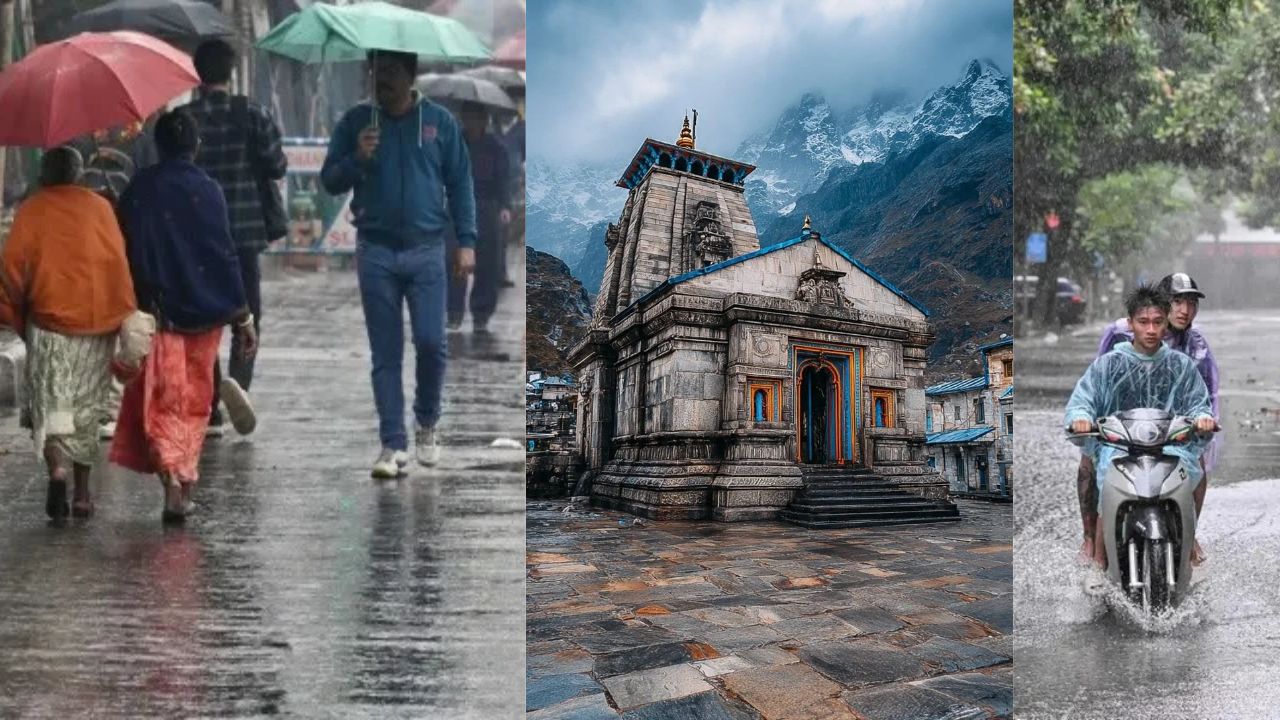 Weather Alert: Monsoon Fury Hits 22 States, Char Dham Yatra Halted; UP Faces Flood Threat