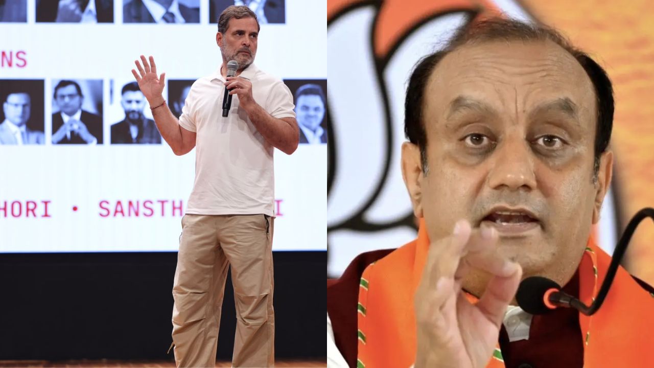 BJP Calls Rahul Gandhi’s Presser A ‘Damp Squib’, Hits Back At ‘Vote Chori’ Claims
