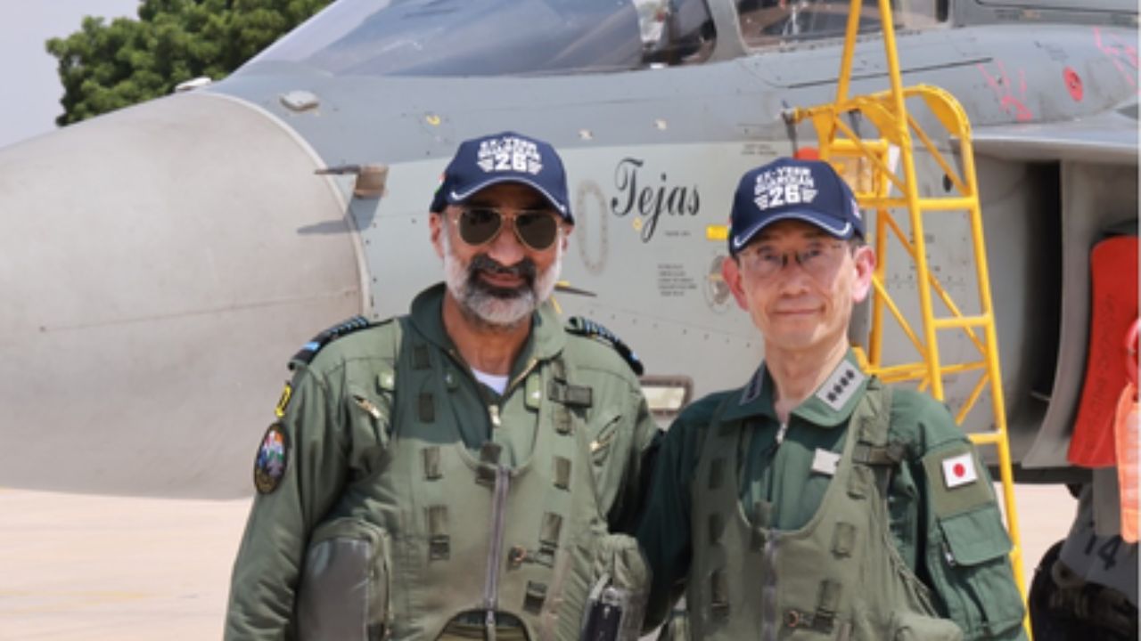 Japan Air Chief Flies Tejas With IAF Chief, Calls Sortie Symbol Of India-Japan Trust