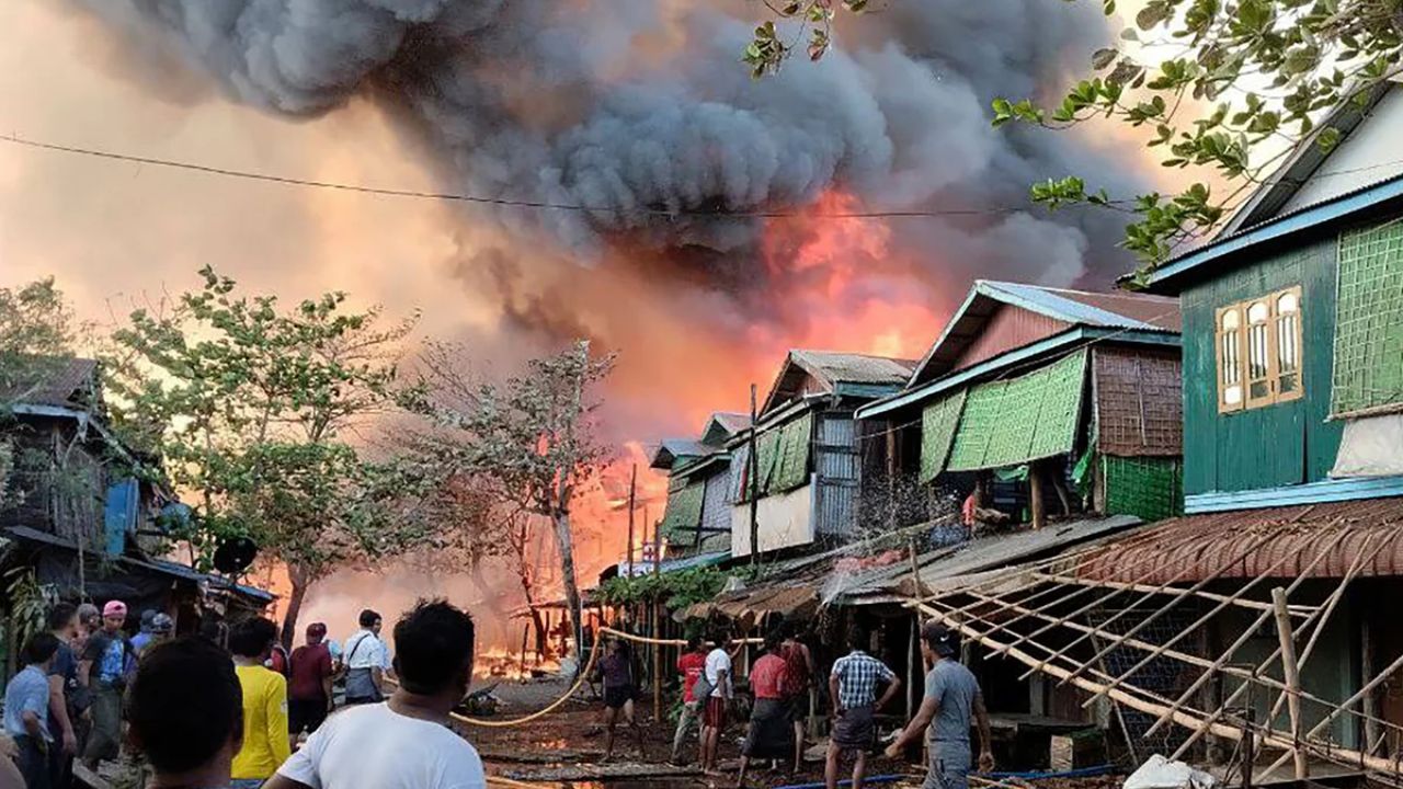 Myanmar Airstrike Kills 33 Near Market In Rakhine, Says Rebel Group