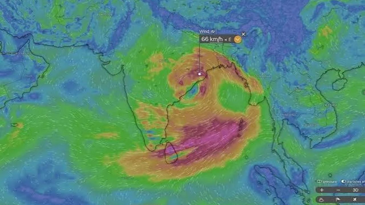 Cyclone Arnab Alert: Centre Prepares for 125 kmph Winds, Andhra Pradesh Landfall on October 28