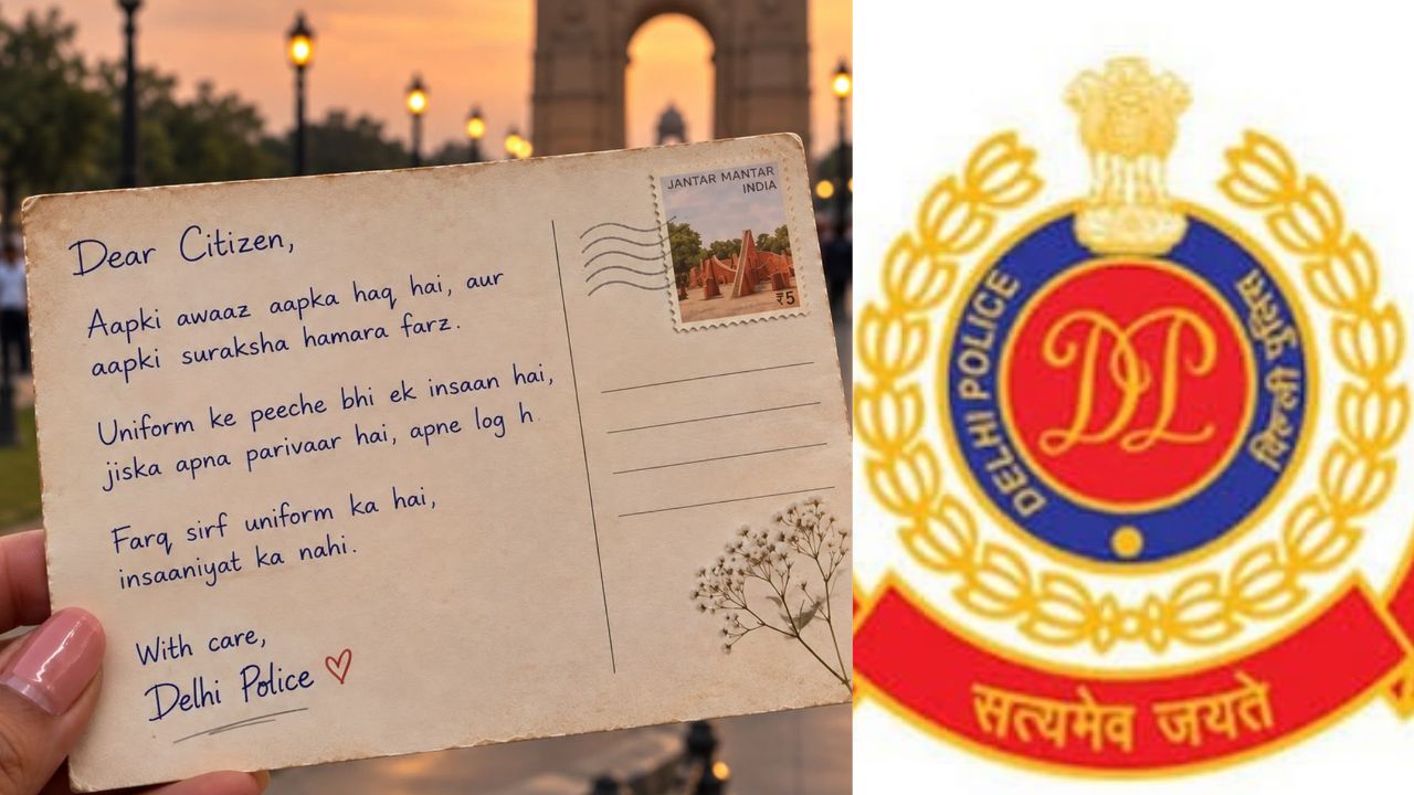 Delhi Police Appeals for Empathy Amid Protest Tensions, Highlights Humanity Behind Uniform