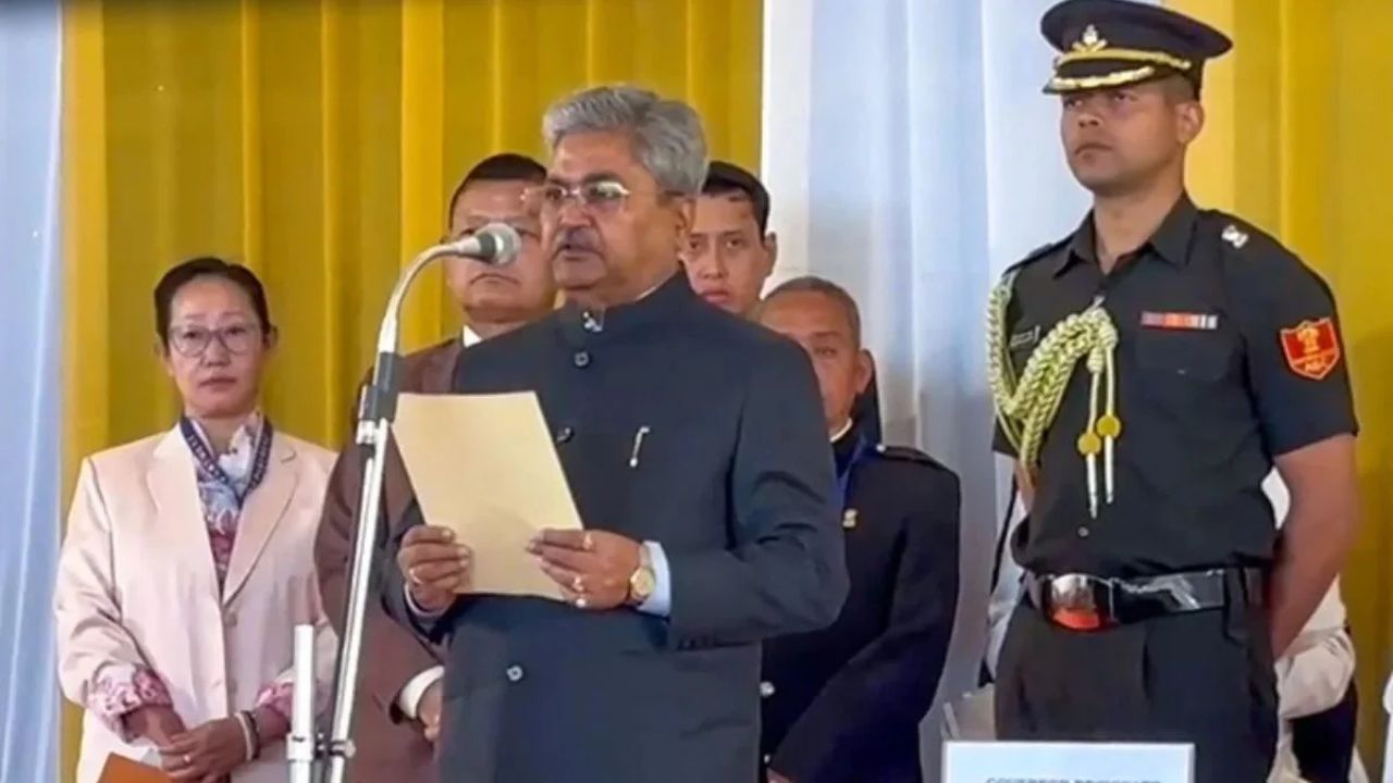 Dushyant Kumar Gautam Takes Oath as Sikkim Governor Amid Protests Over Ankita Bhandari Case