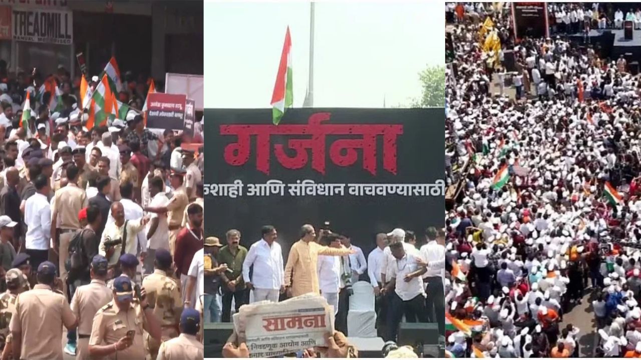 SIR Row: Uddhav, Raj Thackeray Unite In Mumbai Protest Against Gyanesh Kumar