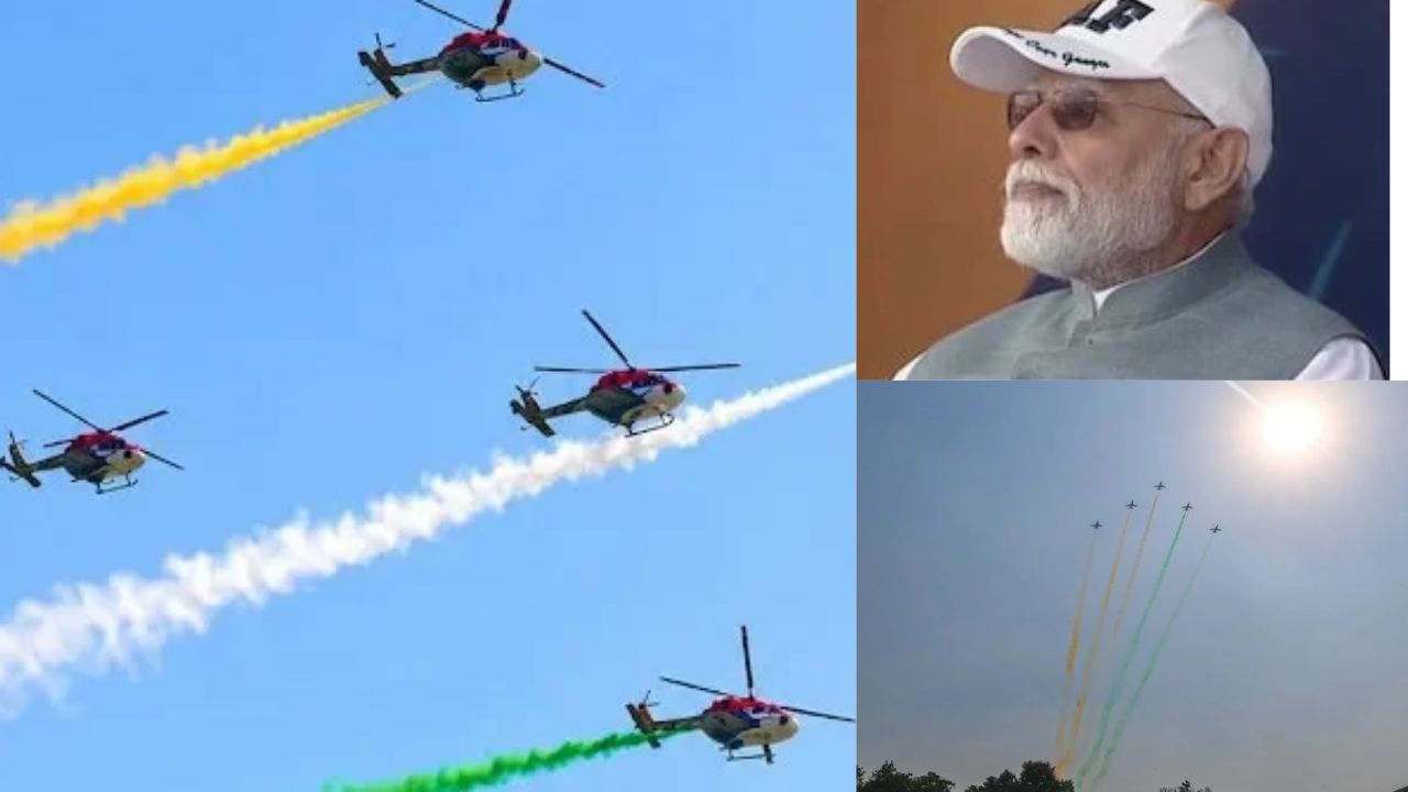 IAF Tejas Steals the Show Over Varanasi! Rafale, Sukhoi-30MKI Dazzle PM Modi at ‘Wings Over Ganges’