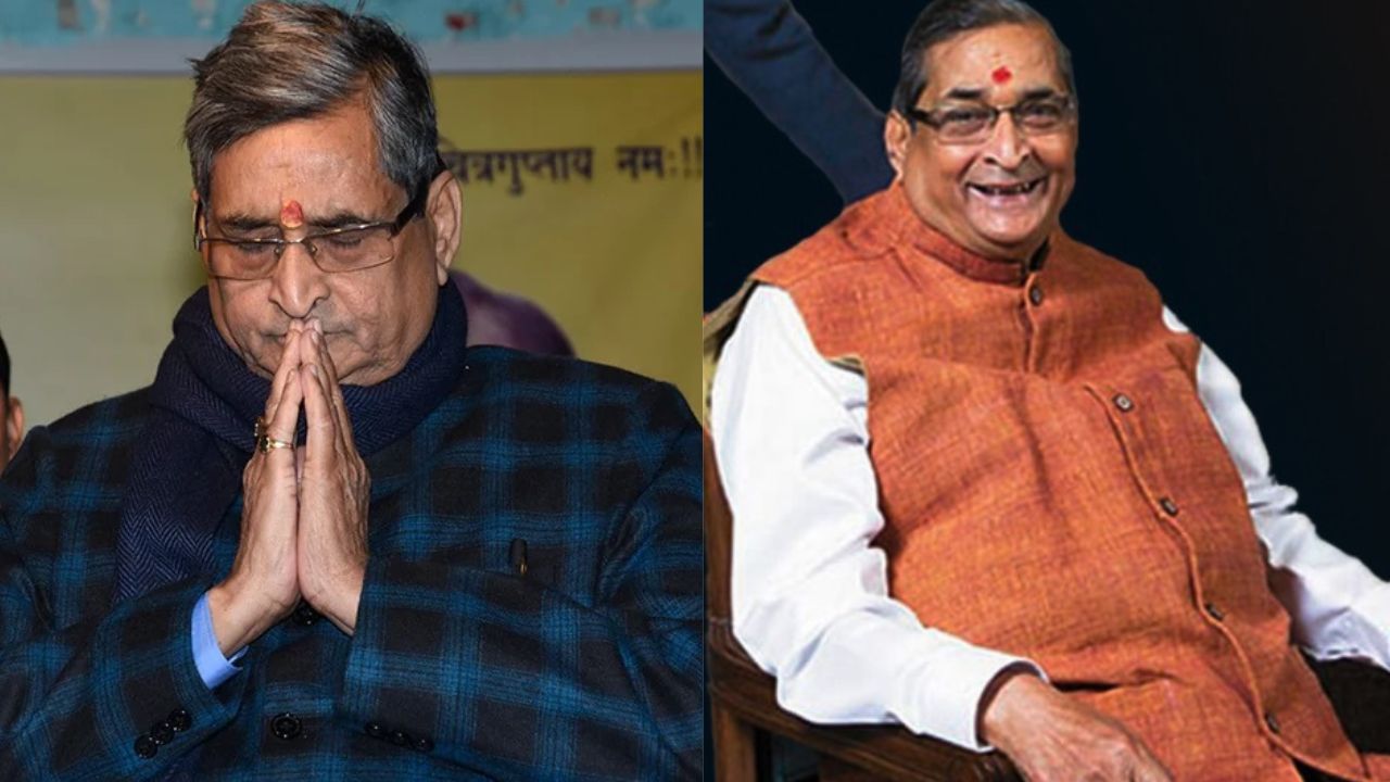 Former BJP Rajya Sabha MP , RK Sinha Dies at 75 After Prolonged Illness