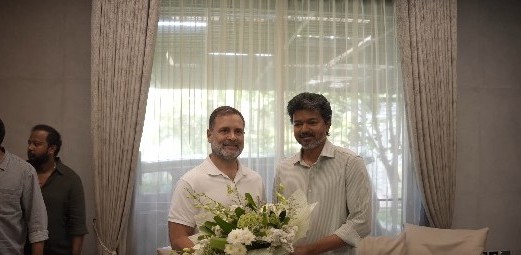 From Lunch With Rahul Gandhi to Metro Ride With PM Modi: Vijay’s Two Big Political Meetings