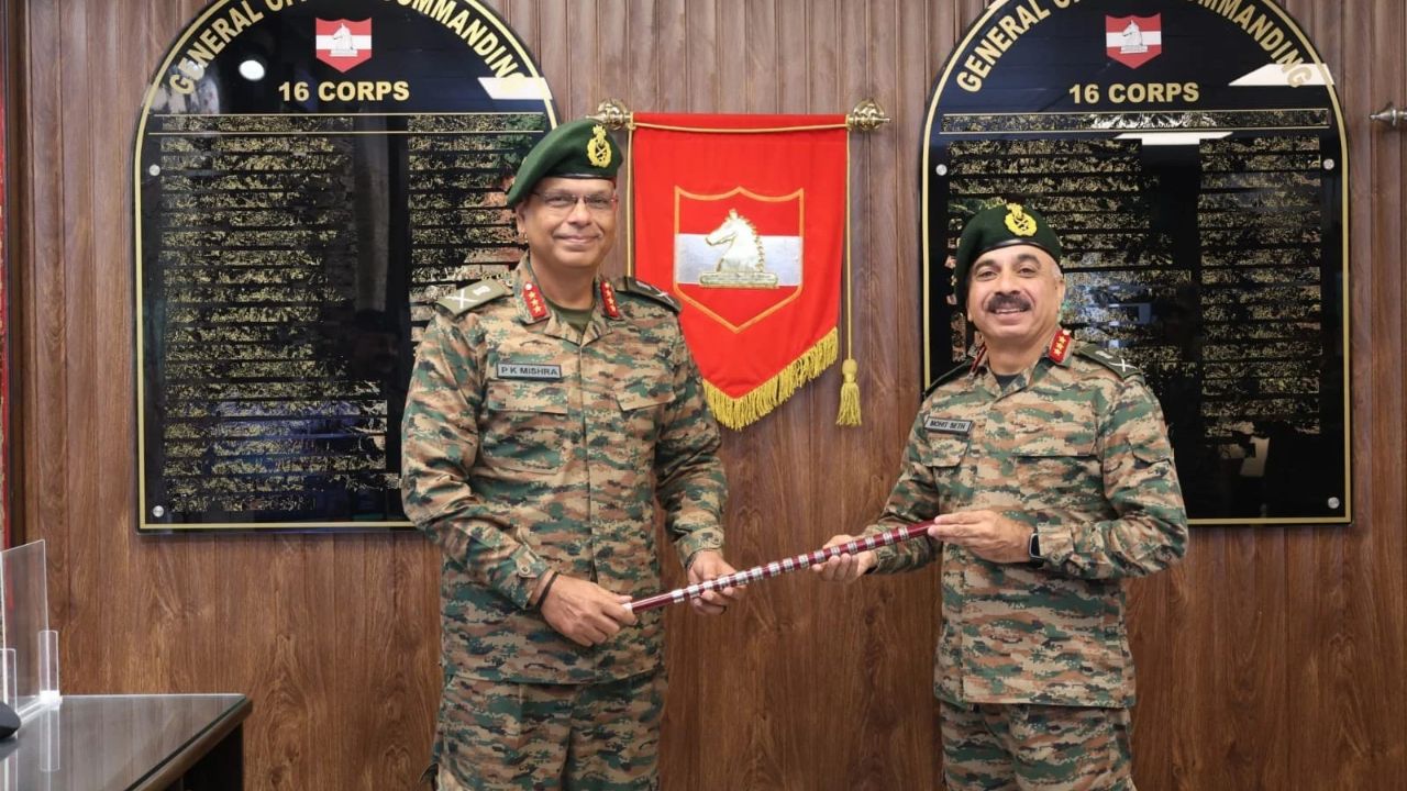 Lt Gen Mohit Seth Named New White Knight Corps Commander in Jammu