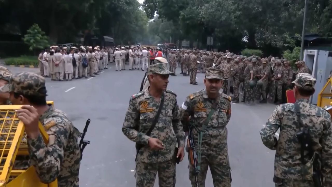 CJP Jantar Mantar Protest LIVE: Delhi on Alert as 40,000 Security Personnel Prepare for Rally