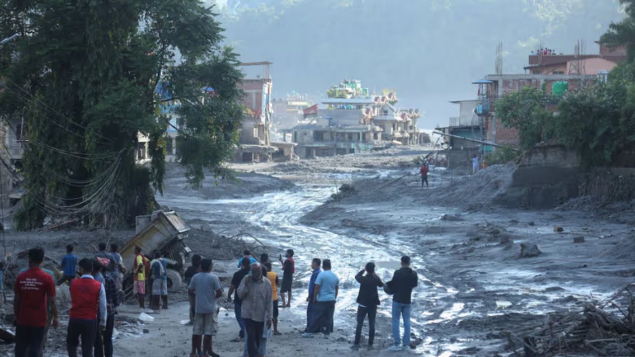 Flash Flood Devastates Nepal: 10 Missing, Tourists Stranded in Manaslu Region