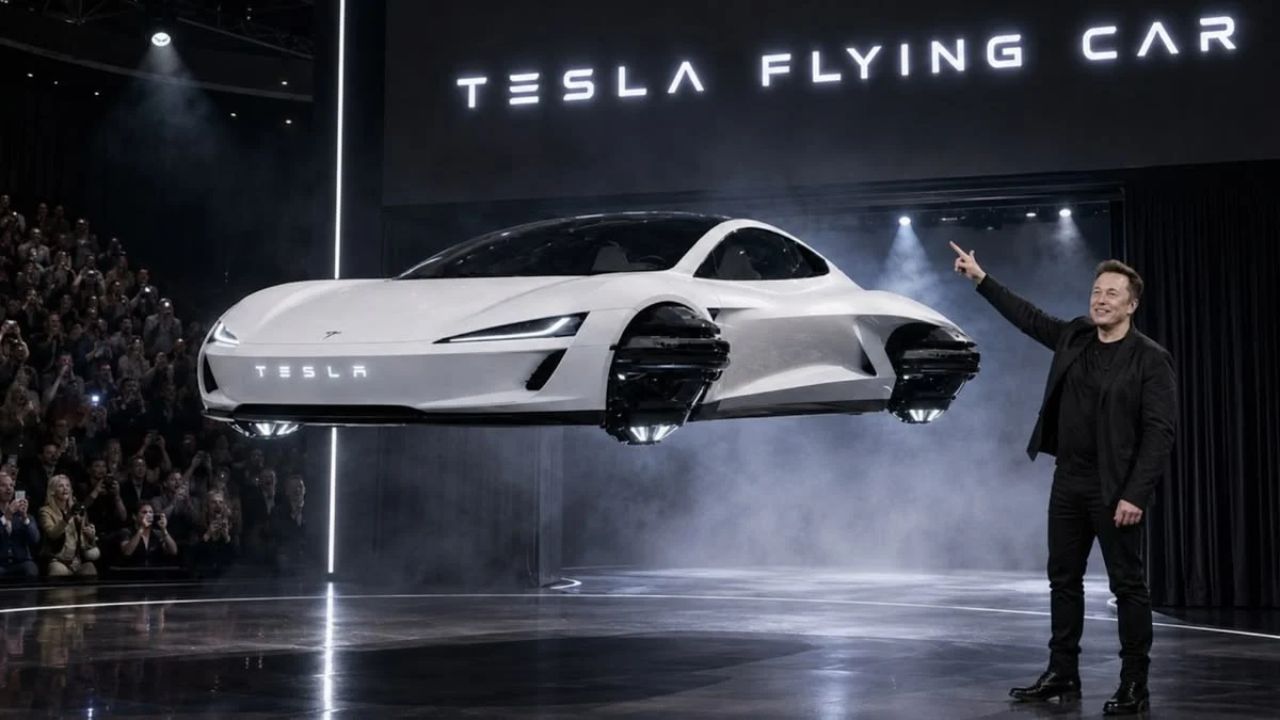Road to Runway: Tesla Flying Car or a Futuristic Experiment?