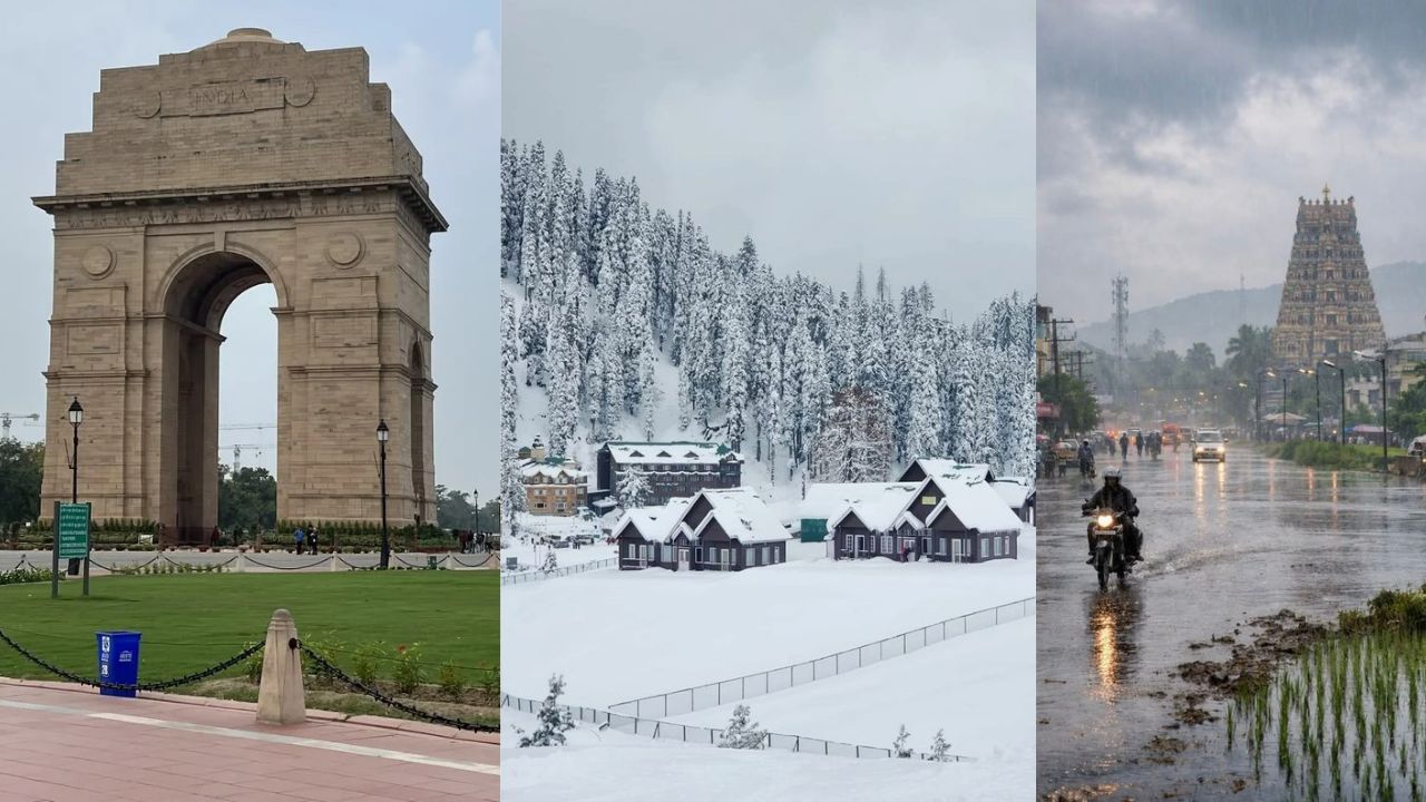 Weather Update: Heavy Rain Alert in South Until October 23, Delhi to Remain Dry