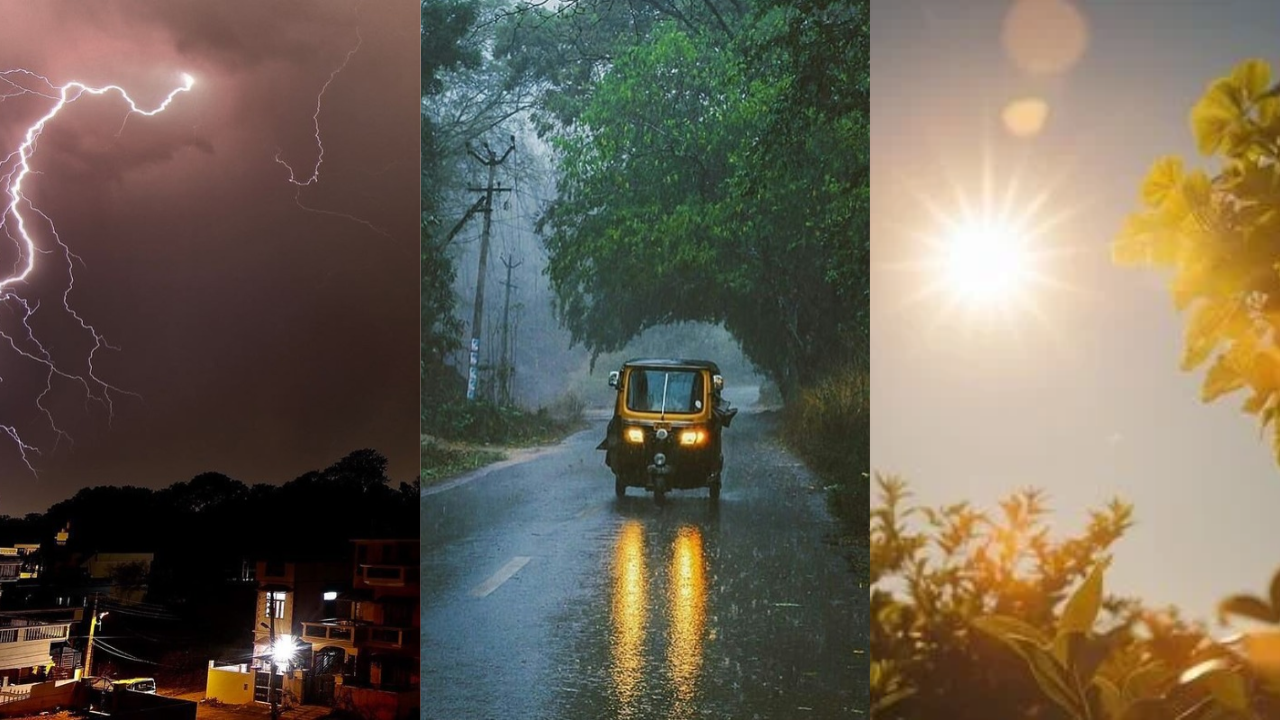 India Weather Today: IMD Rain Alert, Thunderstorms And Gusty Winds Across States; Heavy Rain In South