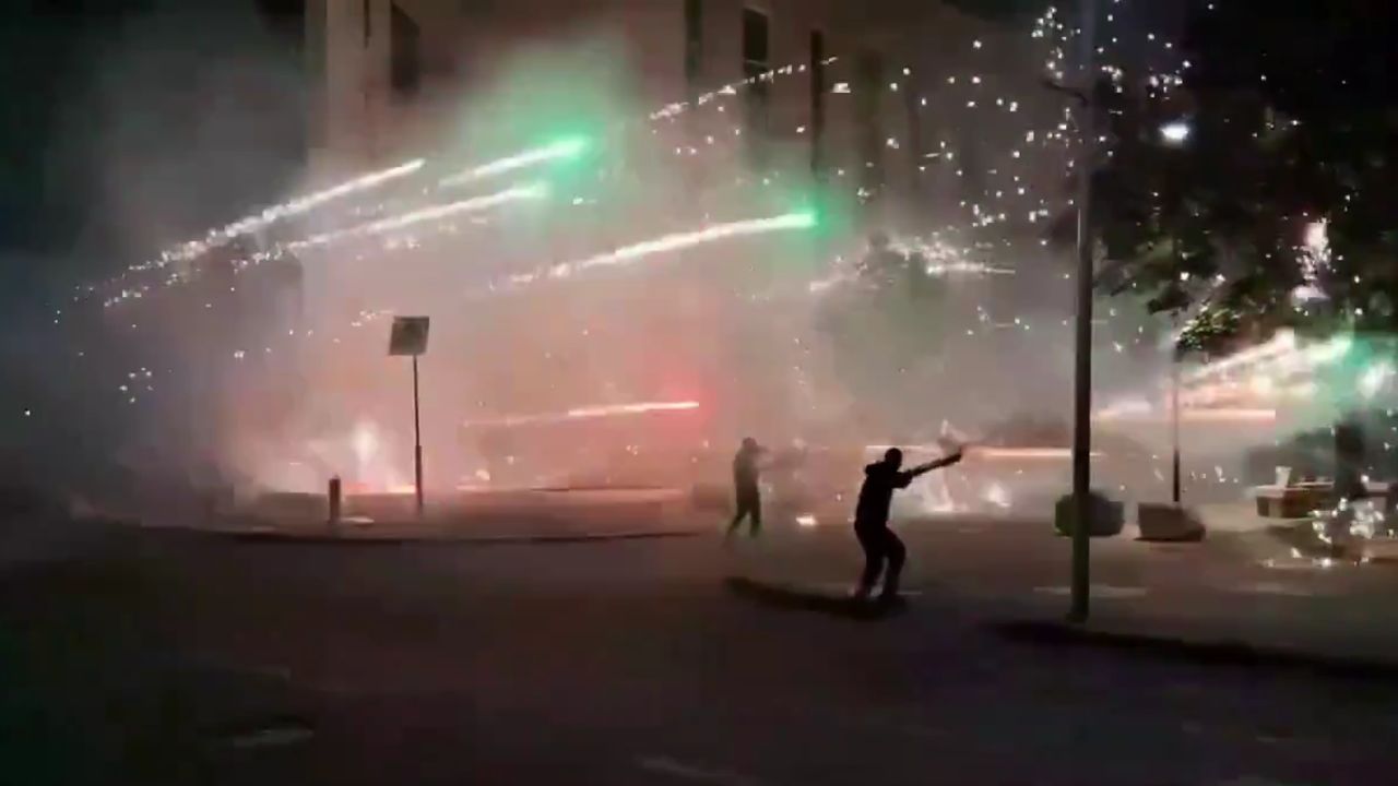 Watch: Fireworks Fly, Clashes Erupt as Anti-Government Protests Intensify in Albania