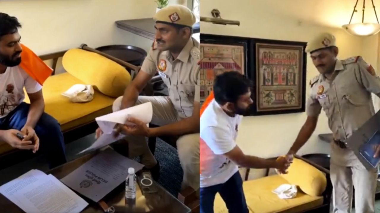 Delhi Police Serves Notice on CJP Chief Abhijeet Dipke, Bars Tiranga March in Connaught Place