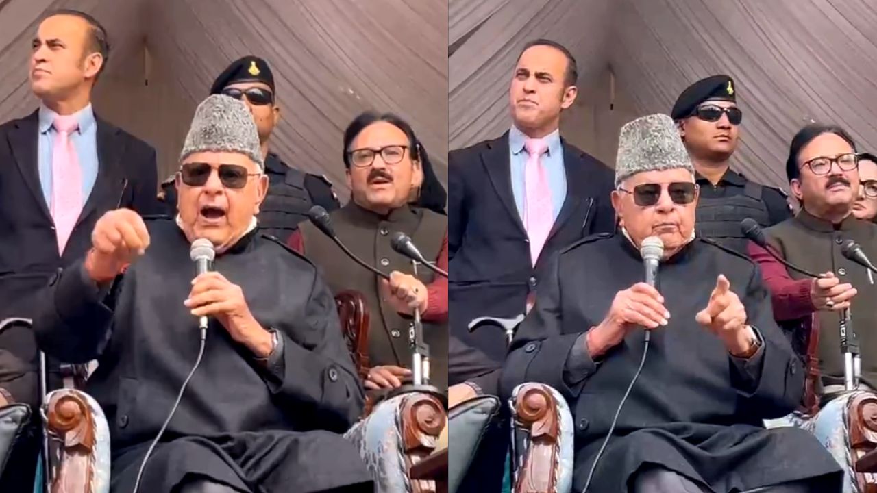 ‘Raise Your Voice, Fight for Your Rights’: Farooq Abdullah Urges Unity at NC Workers’ Meet