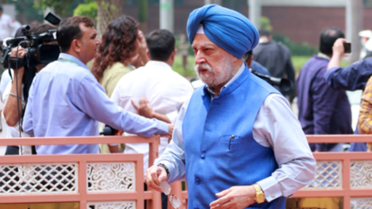 BJP Names Hardeep Singh Puri as Candidate for Madhya Pradesh Rajya Sabha By-Election