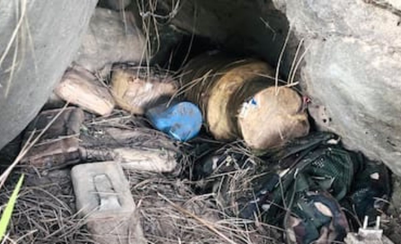 Security Forces Recover Suspected Explosives, Other Materials From Hideout In Poonch