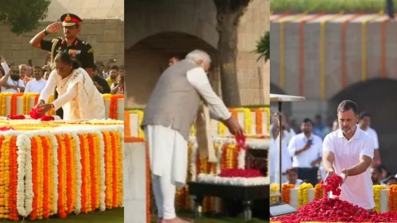 Gandhi Jayanti 2026: PM Modi, President Murmu Pay Tribute To Mahatma At Rajghat