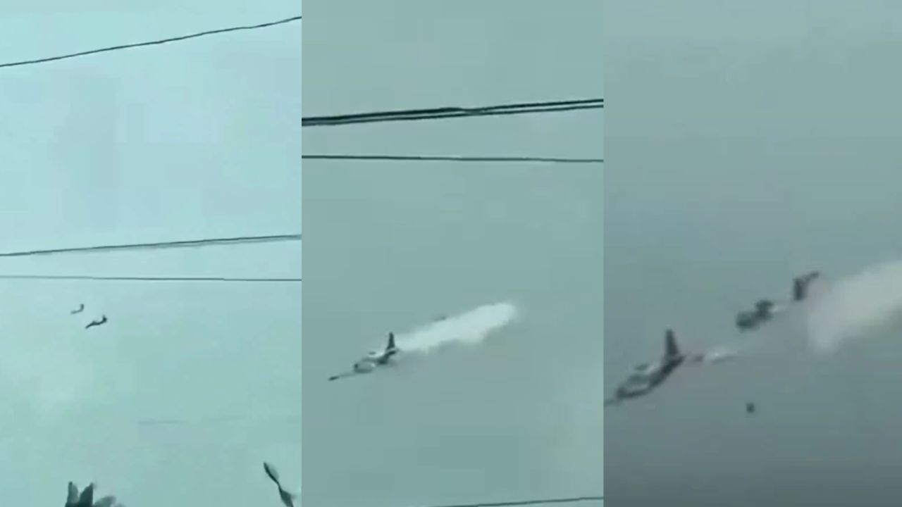 Watch: Mid-Air Collision Between Philippine Air Force Trainer Aircraft Kills Four Pilots