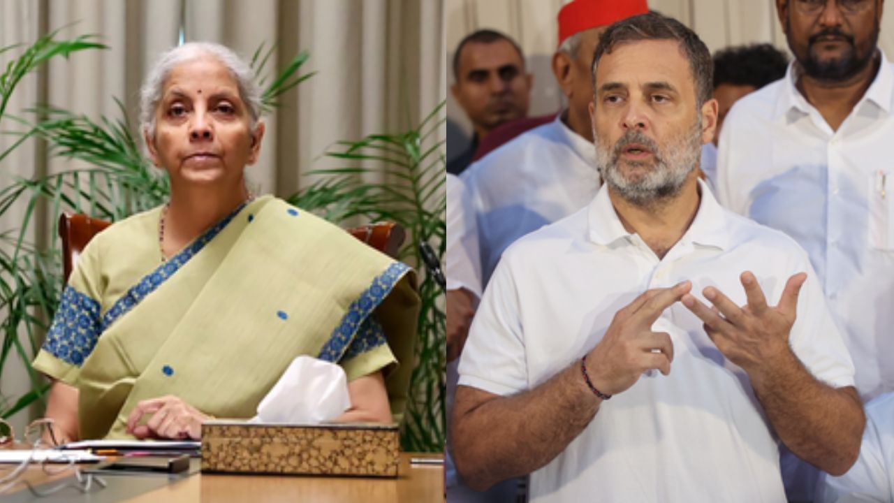 ‘Refrain From Seeing Ghosts Everywhere’: Sitharaman Slams Rahul Gandhi Over Tata Leadership Row