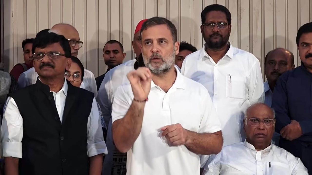 “Democracy Has Been Destroyed”: Rahul Gandhi Targets Modi, Shah And Election Commission