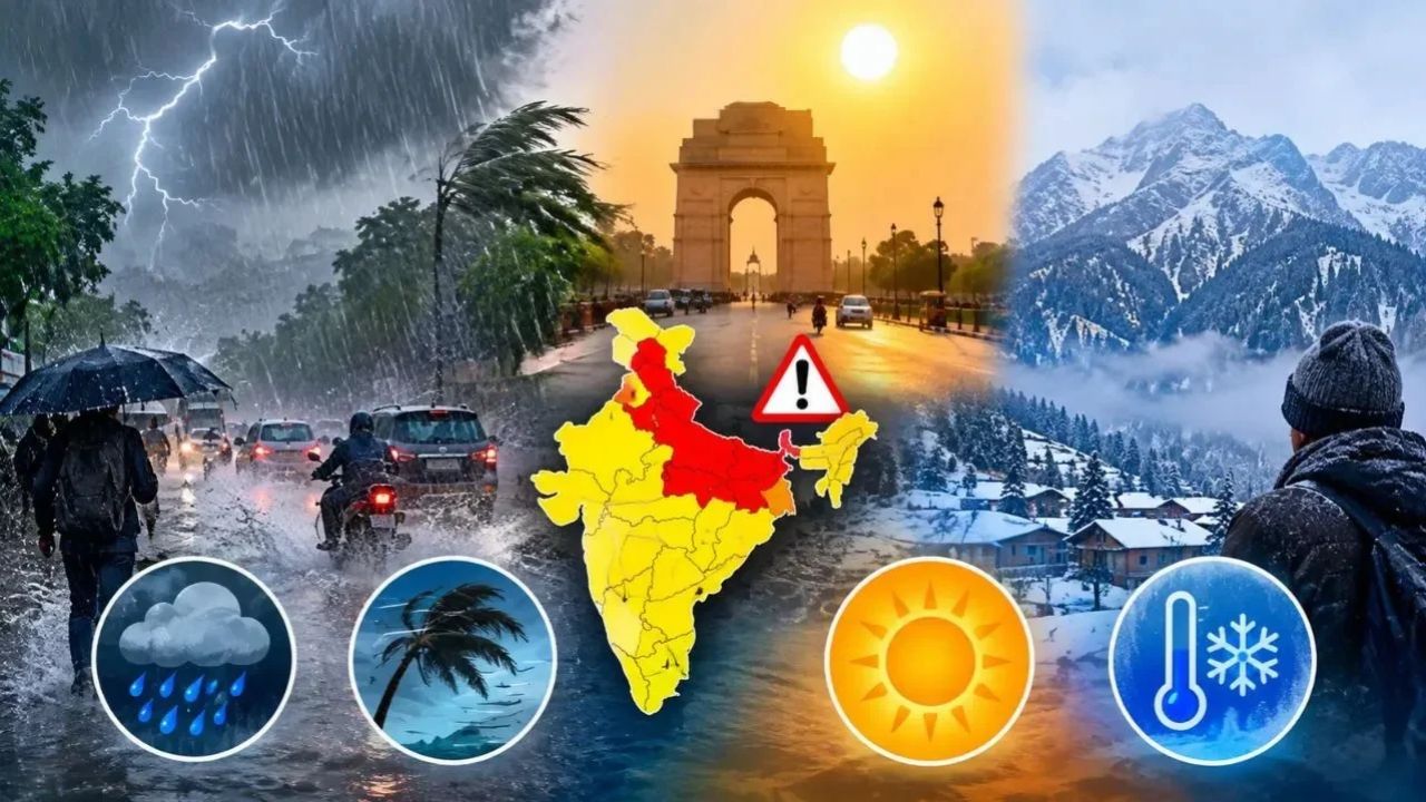 Weather Alert Across India: Rain, Thunderstorms and Strong Winds; Is Cyclone ‘Arnab’ Approaching?