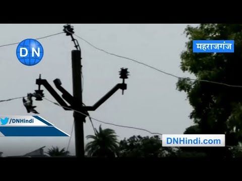 महराजगंज: दुर्घटना को दावत दे रहे खेतों लटके हाईवोल्‍टेज तार