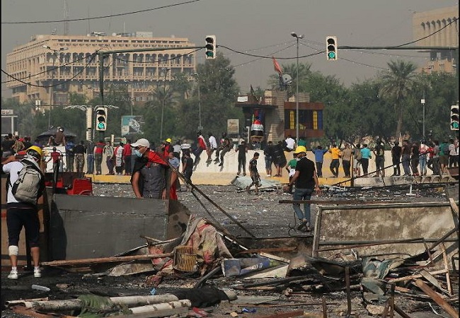 International: इराक प्रदर्शन में 319 लोगों की मौत