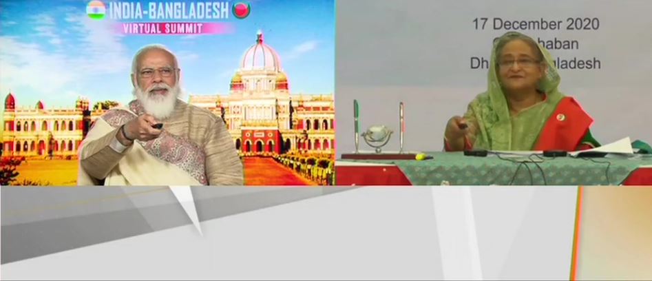 India-Bangladesh Virtual Summit: 55 साल बाद चिल्हाटी-हल्दीबाड़ी रेल लिंक की शुरुआत, पीएम मोदी-शेख हसीना ने किया उद्घाटन