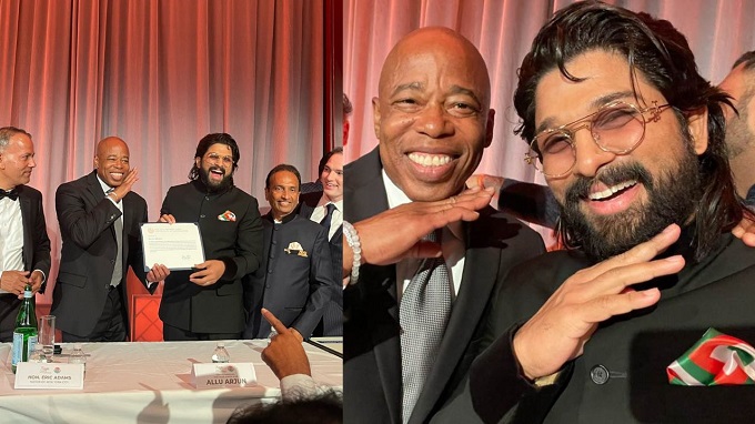 Allu Arjun Viral Video: अल्लु अर्जुन का ‘झूकेगा नहीं’ वीडियो फिर हुआ वायरल, न्यूयॉर्क के मेयर पर चढ़ा ‘पुष्पा’ का रंग