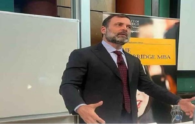 London: कैम्ब्रिज यूनिवर्सिटी में राहुल गांधी बोले- पेगासस से मेरे फोन की हुई जासूसी, खुफिया अधिकारियों ने कहा