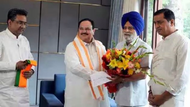शिअद से इस्तीफा देने वाले लोकसभा के पूर्व उपाध्यक्ष अटवाल बीजेपी में शामिल
