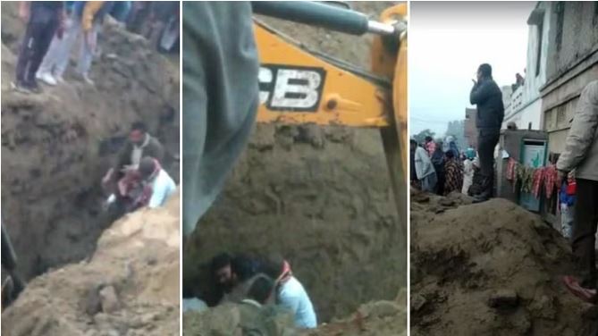 मिट्टी का टीला ढहने से एक मजदूर की दबकर मौत, जानिये पूरी घटना के बारे में
