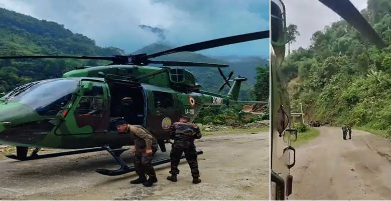 चंद्रताल से पर्यटकों को निकालने गया हेलीकॉप्टर खराब मौसम के कारण वापस लौटा चंद्रताल से पर्यटकों को निकालने गया हेलीकॉप्टर खराब मौसम के कारण वापस लौटा
