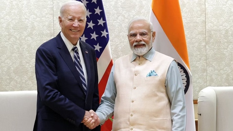 बाइडन की टीम ने कहा है कि मोदी के साथ वार्ता के बाद मीडिया को सवाल नहीं पूछने दिए गए: कांग्रेस