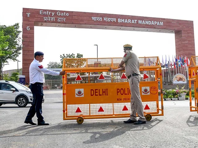 जी20 शिखर सम्मेलन : दिल्ली में कड़ी सुरक्षा जांच