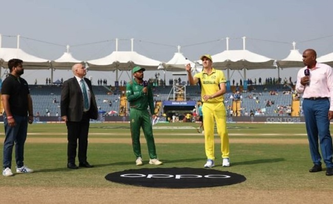 AUS vs BAN: ऑस्ट्रेलिया ने टॉस जीतकर चुनी गेंदबाजी, ग्लेन मैक्सवेल और मिशेल स्टार्क टीम से बाहर