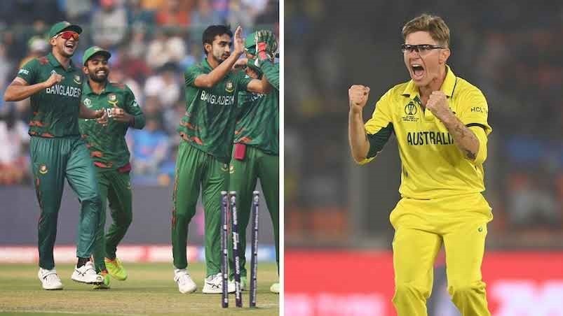 ICC World Cup: बांग्लादेश के आस्ट्रेलिया के खिलाफ आठ विकेट पर 306 रन का लक्ष्य