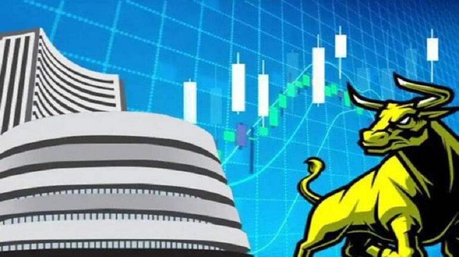 Sensex Update: शेयर बाजार में लौटी हरियाली, सेंसेक्स 250 अंक चढ़ा, निफ्टी 22200 के पार