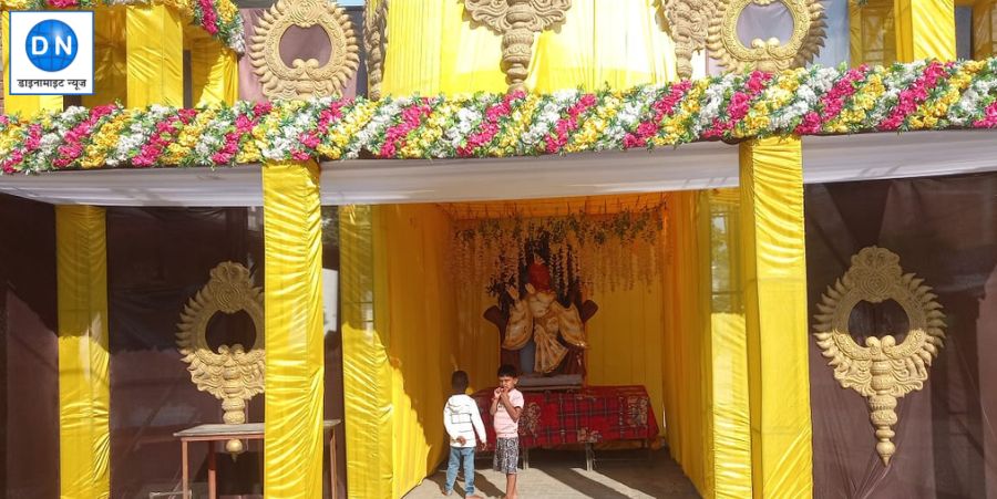 घुघली के सुभाष चौक पर 21वें साल होगा भव्य जागरण, तैयारियां अंतिम दौर में