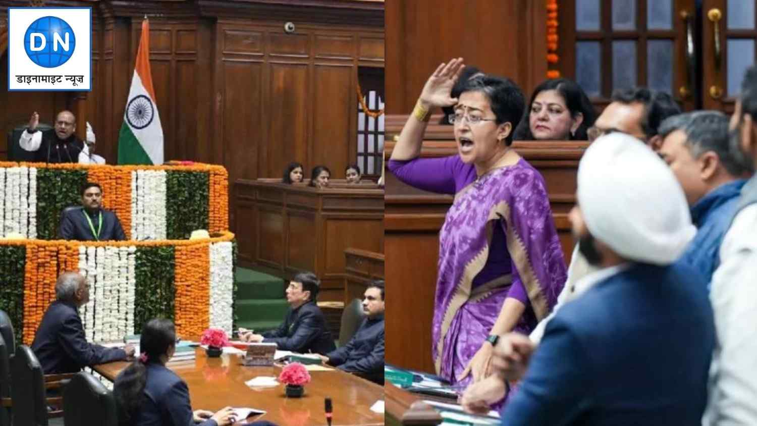 Delhi Assembly Session: सदन में आज भी हंगामे की उम्मीद, कैग रिपोर्ट पर हो सकता है गर्मा-गर्मी का माहौल