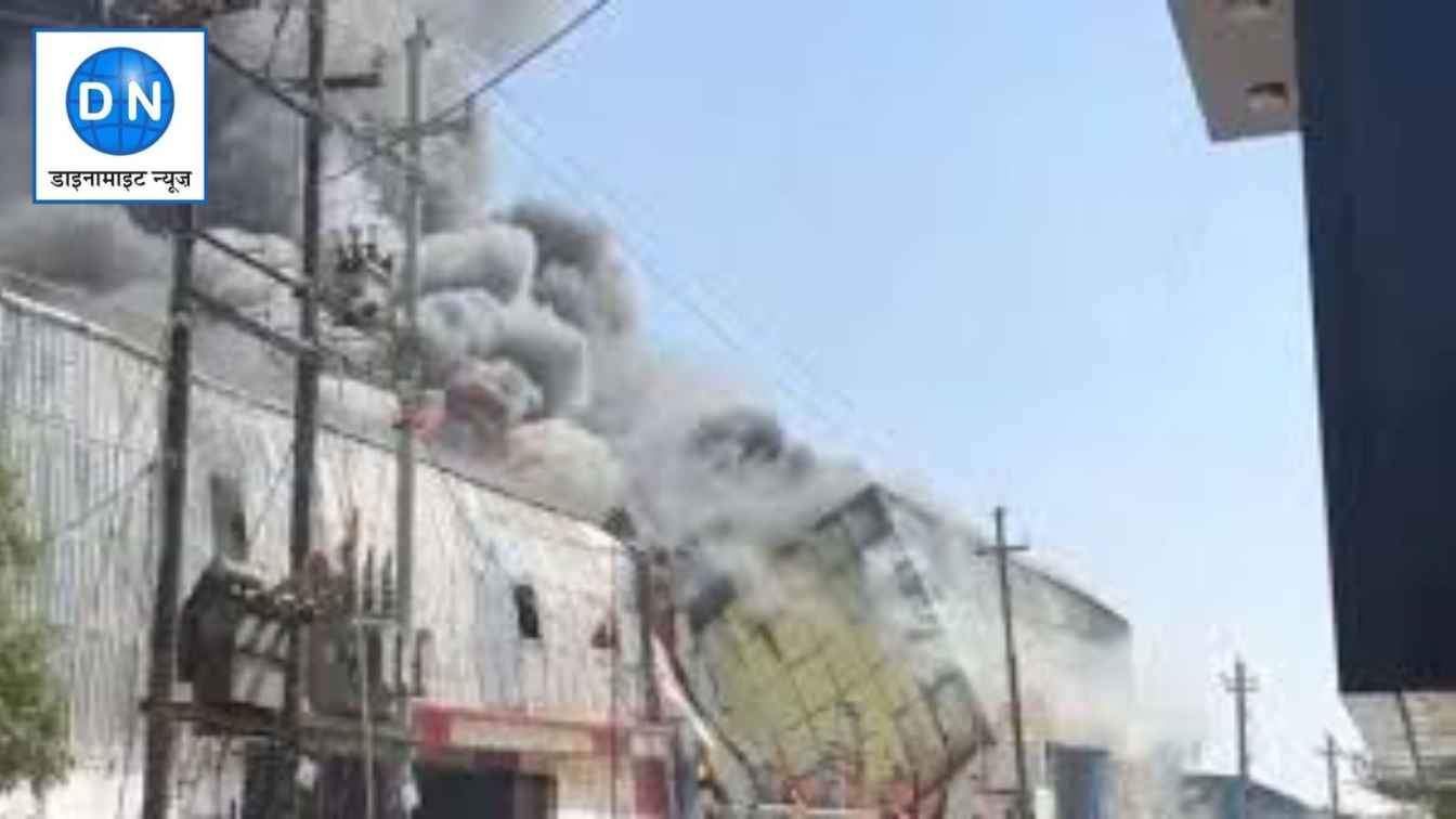 Fire Break Out in Noida: कूलर बनाने वाली फैक्ट्री बनी आग का गोला, लाखों का माल स्वाह